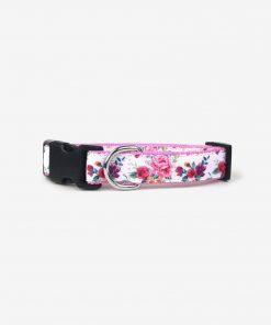 Rose Floral Dog Collar