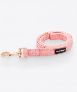 Dolce Rose' Dog Fabric Leash