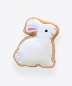 White Bunny Sugar Cookie Dog Toy