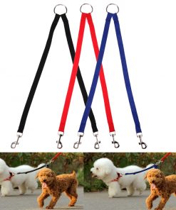 Pet Dog Coupler Leash Walking Lead