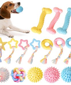 Pet Tooth Cleaning Chewing Rubber Toys