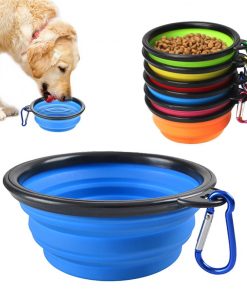 Silicone Dog Feeder Bowl