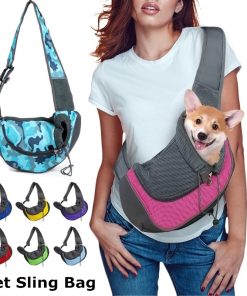 Pet Carrier Outdoor Travel Dog Shoulder Bag